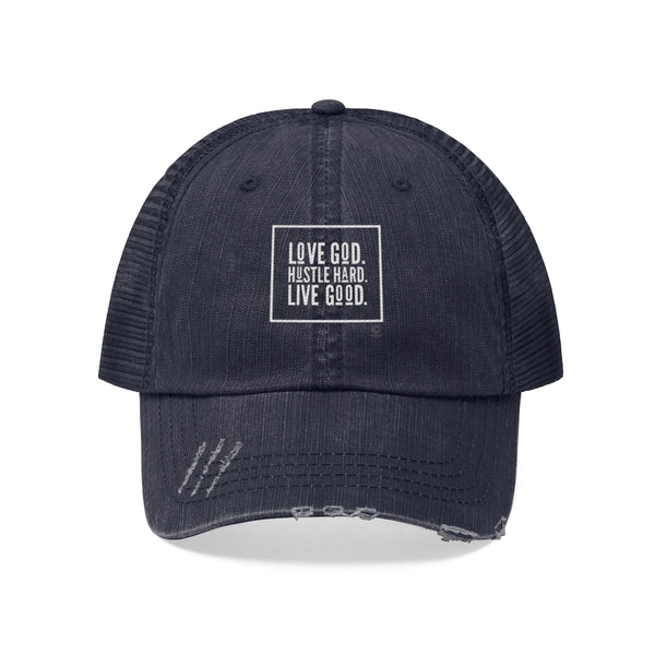 "Love God" Unisex Trucker Hat