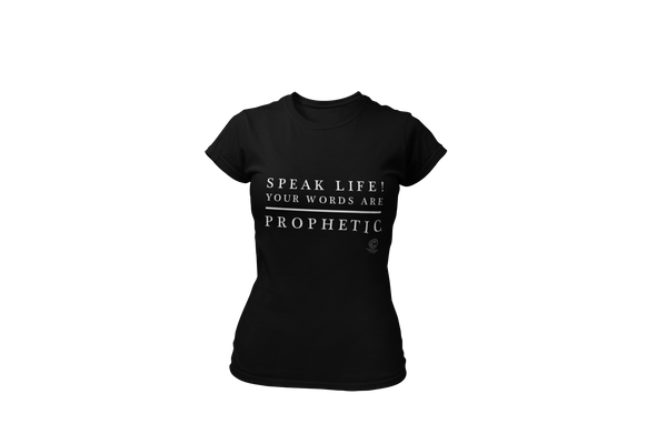 Speak Life Ladies' short sleeve t-shirt