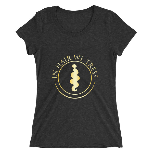 In Hair We Tress Ladies' short sleeve t-shirt